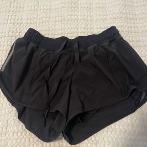 Black lululemon shorts